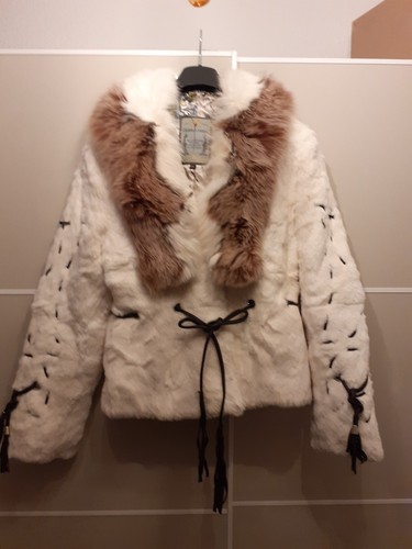 Pelzjacke kanin rabbit golden - pelzjacke,