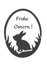 Schablone frohe ostern im - schablone,