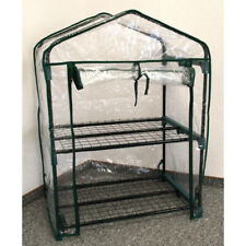 Mini Gewächshaus Balkon Foliengewächshaus 95x69x49CM / 2 Böden / XL / ContPal9a