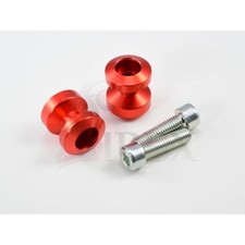 Bobbins Racingadapter Ständeraufnahme für Montageständer M8 rot Alu eloxiert