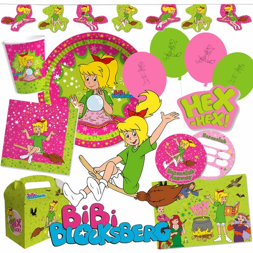 Bibi blocksberg geschirr - -,