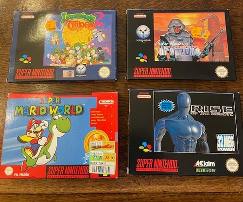 Super nintendo spiele ovp - nintendo,
