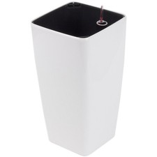 Hoher Pflanzkasten mit 4 Liter Pflanzeneinsatz, Wasserstandsanzeiger