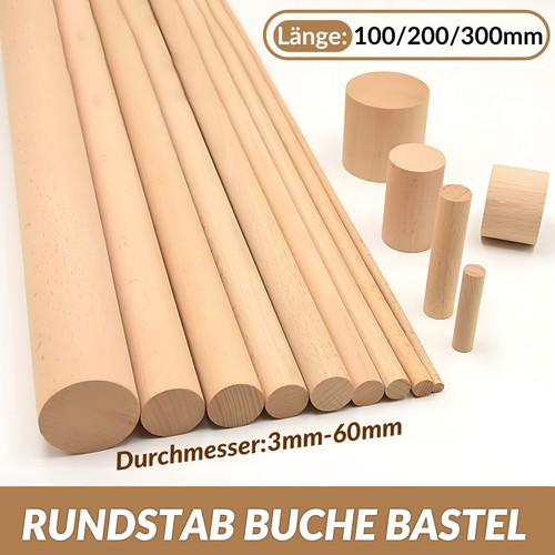 Rundstab buche bastel - rundstab,