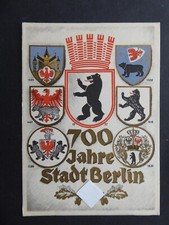 Deutsches Reich - Sonderkarte/Gedenkkarte - 700 Jahre Berlin - Sonderstempel