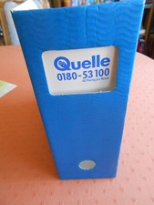 Quelle Versand Stehordner, DIN A4, ca.80er Jahre, unbenutzt, Lagerspuren