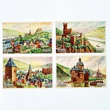 4x Erdal-Kwak-Serienbilder