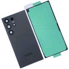 Original Samsung Galaxy S24 ULTRA 5G S928B Akkudeckel Backcover Schwarz Kleber A