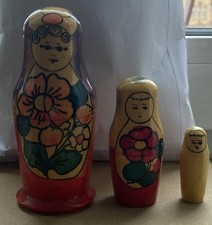 Echte russische Babuschka