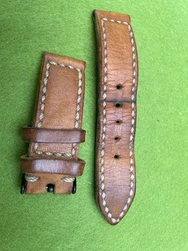 Lederarmband braun 22mm - lederarmband,