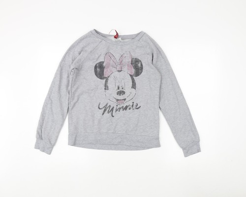 Graues minnie mouse sweatshirt - mouse,