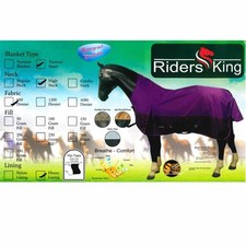 L-Sport Regendecke Fleece Futter High Neck Riders King