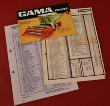 1 x GAMA Mini Katalog - sowie