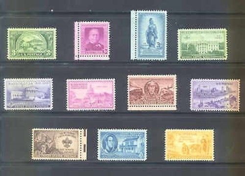 Usa 1950 gedenkjahr set - usa, gedenkjahr-set