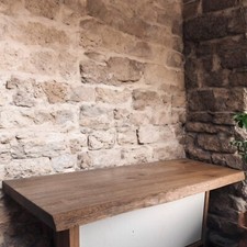 Waschtischplatte Geölt Dunkle