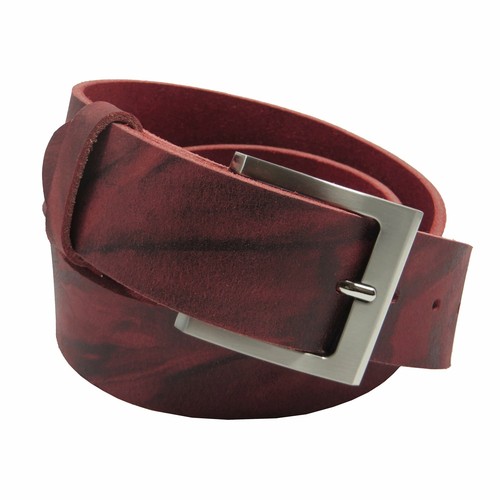 Ledergürtel breit rot - ledergürtel, 4