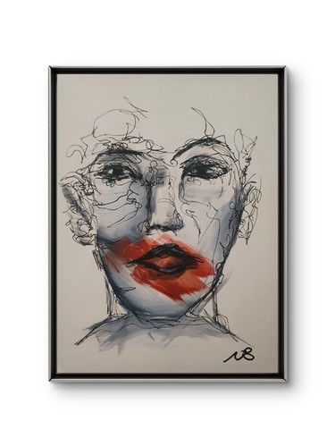 Original acryl gemälde - acryl, 12x16