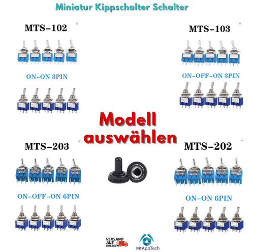 Miniatur kippschalter schalter - miniatur,