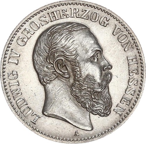 Hessen ludwig mark 1891 - hessen,