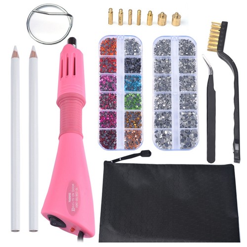 Hot fix strasssteine set - hot,