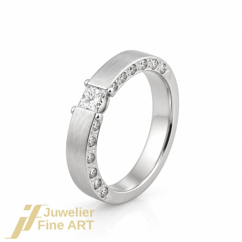 Ring solitär mit 1 - -, diamant