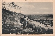 Feldpostkarte Essen Ruhr Stadtwald Ruhrtal mit Schwarzer Lene - Bielefeld +H207