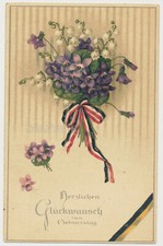 Patriotische AK  Fahne 