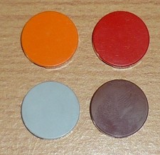 Lego 4 Round Tiles 2x2 (4