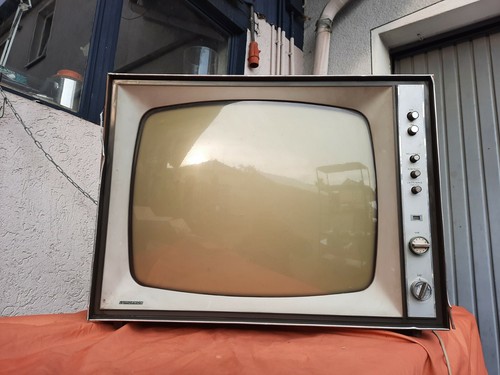 Vintage lumophon fernseher - lumophon,