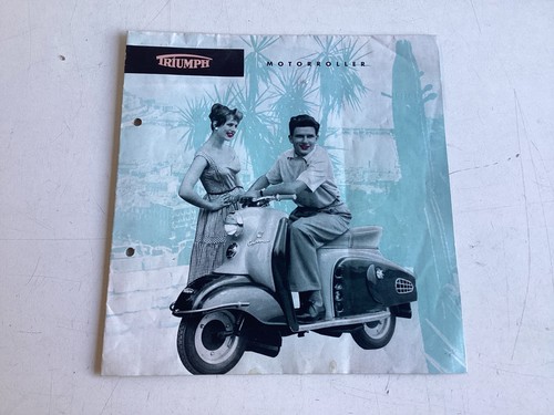 Triumph prospekt motorroller - triumph,