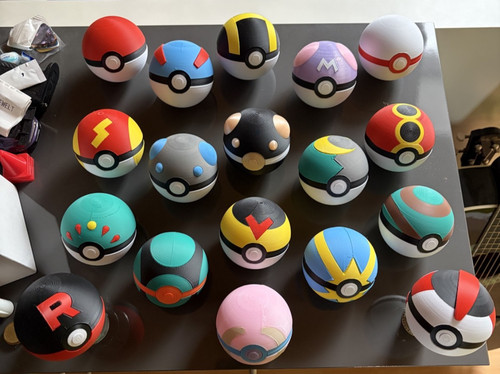 Pokeball gedruckt - gedruckt, |