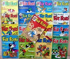 Fix und Foxi Jahrgang 20-22 Konvolut