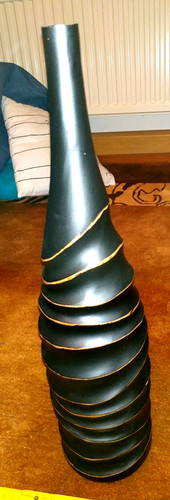 Afrika stil vase braun - afrika-stil,, vase,