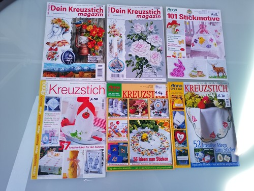 Konvolut kreuzstich magazin - konvolut, magazin,