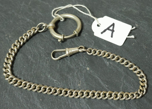 Alte silberne taschenuhrkette - silberne,