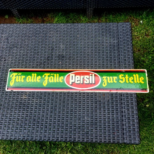 Persil email emaille schild - emaille,