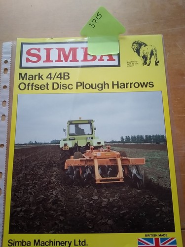 Simba machinery offset - simba,