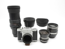 Konvolut Pentacon SIX Kamera + Sonnar + Flektogon 180, 300, 50