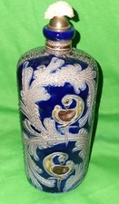 Vintage Steinzeug Öllampe