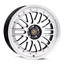 19 Zoll KESKIN KT22 5x120 ET35 Alufelgen BLACK FRONT POLISH