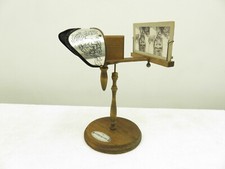 VISUAL INDUSTRIES NY 1859 Stereoscope/3D-Bildbetrachter Stereobetrachter - ANTIK