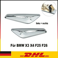 1Paar Chrom Front Seite Fender