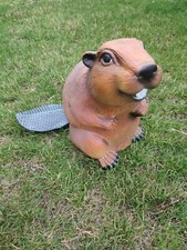 Biberfigur lebensgroß