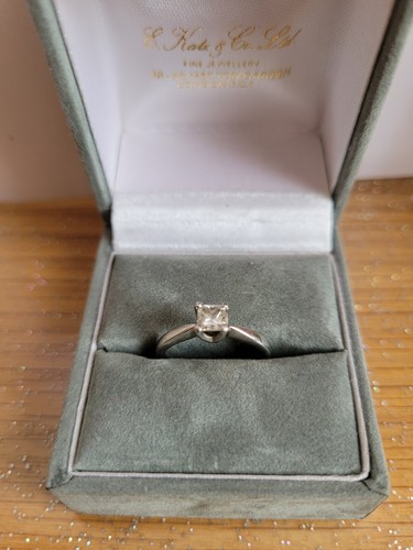Diamant verlobungsring platin - verlobungsring,