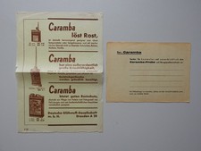 2221/ orig. Werbung Reklame, Caramba Rostlöser