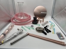 Shisha Set Komplett Edelstahl