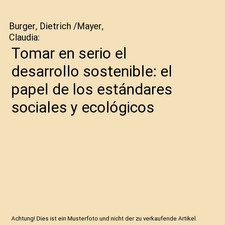 Tomar en serio el desarrollo