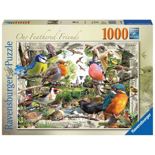 Ravensburger vögel 1000 - vögel,