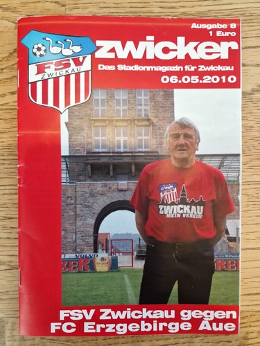 Programmheft pokal 2010 fsv - pokal,