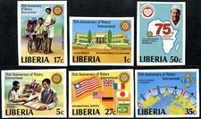 Liberia Mi.-Nr. 1161-66 B **